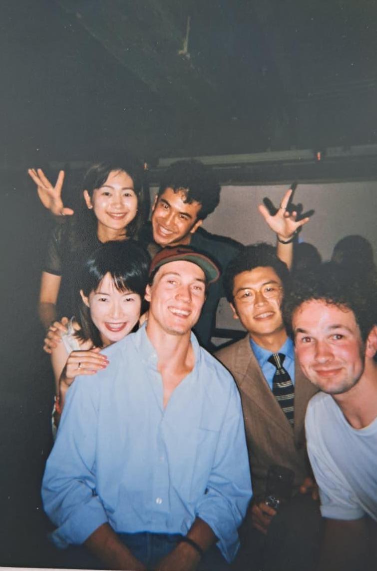 Group photo with colleagues